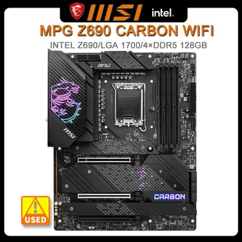 Материнская плата Z690 MPG Z690 CARBON WIFI LGA 1700 Поддерживает процессор Intel Core 12/13-го поколения 4 × DDR5 128 ГБ PCI-E 5,0 M.2 USB3.2 ATX