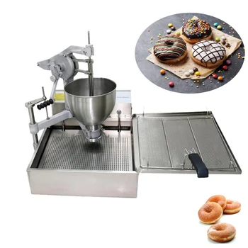 Настольная машина для производства пончиков ручной работы T-102, электрическая машина для производства пончиков с шариками Lokma