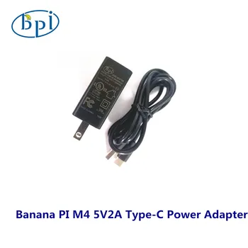 Зарядное устройство Banana Pi M4 5V2A + кабель Type-C, Адаптер питания ЕС, США опционально