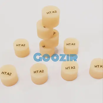 Goozir Стоматологический Пресс Литий-Дисиликатные Блоки 460 МПа Стеклокерамические Слитки Для CAD/CAM E-Max 5 штук HT/LT A1-D4
