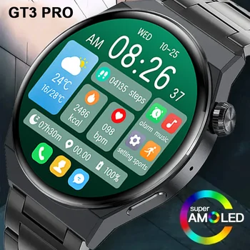 2023 Новые Мужские смарт-часы Watch3 Pro AMOLED390*390 HD Полноэкранные сенсорные IP68 водонепроницаемые NFC Smartwatch Женские GT3 Pro PK GT4 Pro