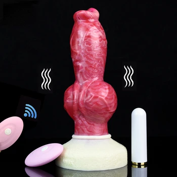 Новый вибратор FAAK с дистанционным управлением, Большой фаллоимитатор с присоской, Силиконовый Вибрирующий пенис, Секс-игрушки Для женщин, Мужской Анальный массаж