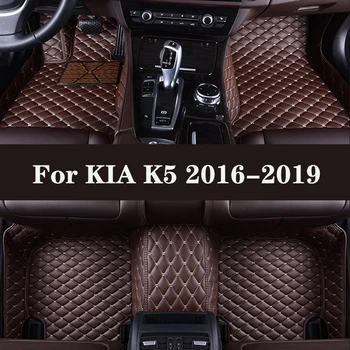 HLFNTF Full surround изготовленный на заказ автомобильный коврик для KIA K5 2016-2019 водонепроницаемые автомобильные запчасти автомобильные аксессуары Автомобильный интерьер