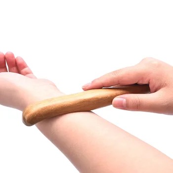 Инструмент для массажа тела из Ароматного Дерева, Рефлексотерапия ног, Иглоукалывание, Тайский Массажер-Палочка