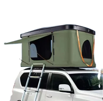 Палатка на крыше автомобиля L 2022 с жестким Корпусом, Складывающаяся Палатка на крыше грузовика для кемпинга для внедорожника