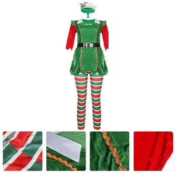 Рождественский костюм для девочек, одежда для Косплея, Наряд для Вечеринок, Наряды для выступлений, Сценический Костюм