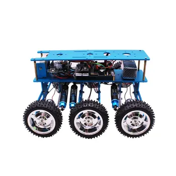 Yahboom 6WD STEM Программируемый обучающий стартер Smartduino Arduinos R3 Robot Car Kit