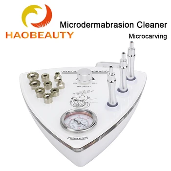 Микрорезная машина для дермабразии, Очищающее средство для лица, Микродермабразия для домашнего омоложения кожи, Алмазный микрогравер