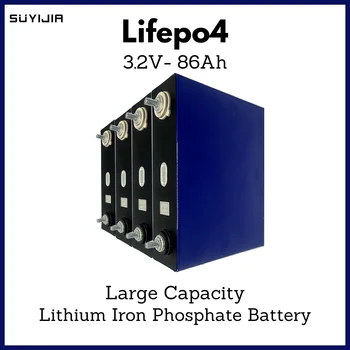 3,2 В 86Ah Lifepo4 Литий-железо-фосфатный Аккумулятор Lifepo4 для DIY RV Батареи и Солнечной системы хранения Camper Автомобиль Гольф-кар Внедорожник
