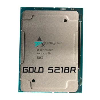 Подержанный Gold 5218R SRGZ7 2,1 ГГц 20-ядерный 40-потоковый Процессор 27,5 Мб Smart Cache CPU 125 Вт LGA3647 Gold 5218R Бесплатная Доставка