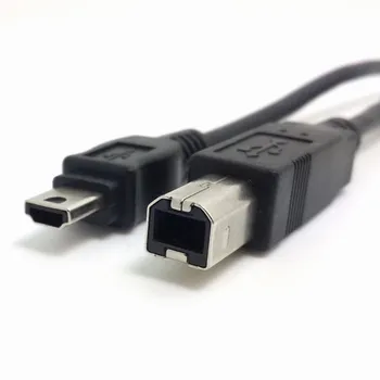 Mini-A Mini USB 2.0 5pin A Тип штекер к USB 2.0 B Тип штекер OTG хост-соединительный кабель 10 см