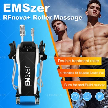 2023 Новый EMSZERO 2 в 1 Роликовый Массаж, терапия для похудения, 60 К, Компрессионный Микровибрационный Вакуумный 5D Аппарат для похудения Тела
