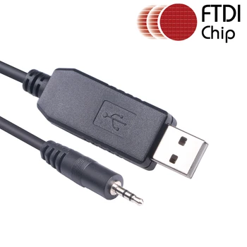 Последовательный USB-кабель для платы сетевого управления APC AP9630 AP9631 940-0299A, аудиоразъем TRS от DB9 до 2,5 мм, разъем RS232 FTDI