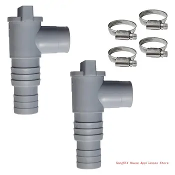 Фильтр для бассейна Адаптер Насоса ПВХ Вкл/Выкл Плунжерный Шланг для бассейна Адаптер для Подключения Шланга 32 мм Аксессуары Для Бассейна 95AC
