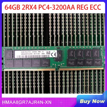 1 шт. для SK Hynix RAM 64G 64GB 2RX4 PC4-3200AA REG ECC Память HMAA8GR7AJR4N-XN