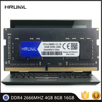 HRUIYL Память ноутбука RAM DDR4 4 ГБ 8 ГБ 16 ГБ 2666 МГц 1,2 В DRAM 260 Pin SODIMM Высокопроизводительный модуль оперативной памяти SDRAM Новый
