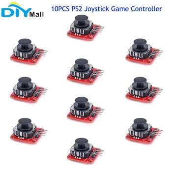 10 шт. Открытый интеллектуальный игровой контроллер PS2 с джойстиком для большого пальца, модуль для Arduino DIY Project