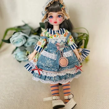 30 см милая кукла Блит, модная кукла BJD, игрушки с туфлями, парик, макияж, подарки для девочки