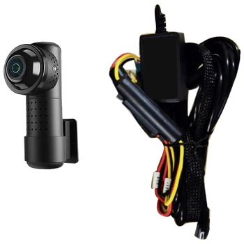 1 комплект Камеры Full HD Ночного видения Dash Cam Автомобильный Видеорегистратор Wifi 360 ° Широкоугольный Видеорегистратор