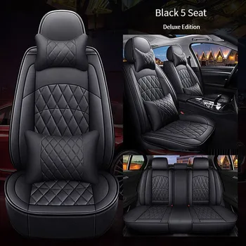 WZBWZX Высококачественные Универсальные Кожаные Чехлы для автомобильных сидений на 5 Мест Для Lexus GT200 ES240 ES250 ES350 GX460 GX470 GX400-Стайлинг автомобилей