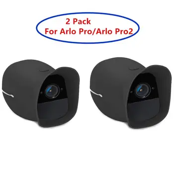 2 Упаковки чехлов для беспроводной смарт-камеры безопасности Arlo Pro и Arlo Pro 2, водонепроницаемые и устойчивые к ультрафиолетовому излучению, идеально подходят (черный_