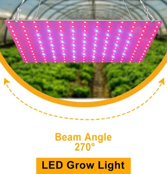 Светодиодный светильник для растений красного и синего спектра, квантовая доска для выращивания суккулентов, заполняющий светильник для посадки в помещении, штепсельная вилка Великобритании/ЕС/США