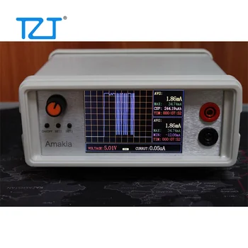 TZT Amakia EKA1080M uA Монитор тока и мощности Пиковый 5A с цветным TFT экраном Поддерживает автономные тесты