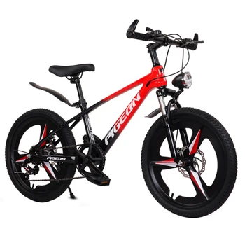 Детский велосипед для учащихся начальной и средней школы, горный велосипед с амортизацией и переменной скоростью вращения 18/20/22 дюйма