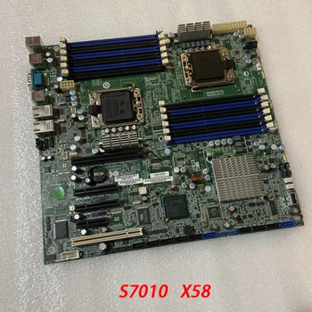Двусторонняя Серверная Материнская плата X58 Для TYAN S7010 Поддерживает Высокое Качество Xeon 5500