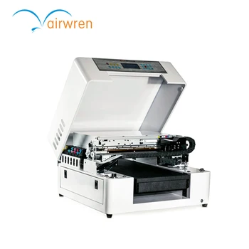 Китай 2023 Самый дешевый 28 * 42 см УФ R1390 Головка DTF Планшетный Принтер Плоттерный Принтер DTG Малоформатный УФ струйный принтер