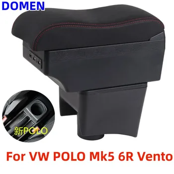 Коробка для подлокотников VW Polo, Коробка для подлокотников VW POLO Mk5 6R Vento, Модернизация интерьера автомобиля, USB-Пепельница 2012-2018