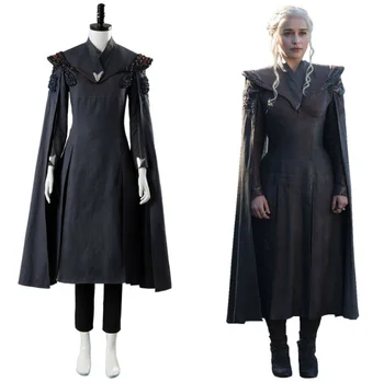 Новое черное платье для Косплея, костюм дракона Данилиса, ролевая игра