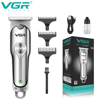 VGR Машинка для стрижки волос, Перезаряжаемая Машинка для стрижки Волос, Электрическая Машинка для стрижки волос, Профессиональные Бытовые Беспроводные машинки для стрижки волос для мужчин V-071
