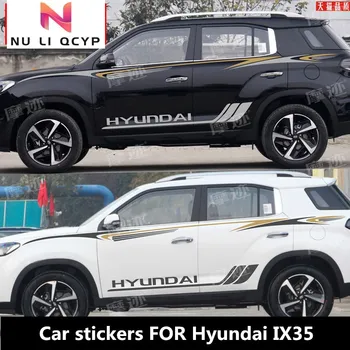 Новые автомобильные наклейки на заказ для Hyundai IX35, Дооснащение кузова, модные аксессуары для спортивных автомобилей